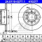 Disc frana AUDI A3 Sportback (8PA) (2004 - 2013) ATE 24.0110-0277.1