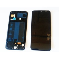 Display ecran cu Touchscreen si Rama pentru Samsung A30S, A307, Incell, Negru