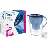 Starter pack cana filtranta Brita Marella XL, 3.5L, albastra + 2 filtre Maxtra PRO