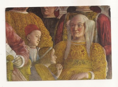 FA88 -Carte Postala- ITALIA - Mantova, Castelo di S. Giorgio, Hall of the constort , fresques, necirculata foto