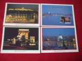 LOT CARTI POSTALE BUDAPESTA, Necirculata, Ungaria, Fotografie