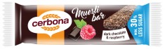BATON MUSLI CIOCO NEAGRA&amp;amp;ZMEURA FARA ZAHAR 20GR foto