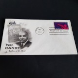 W.C. Handy - Prima Zi de Emisiune Memphis 1969, Timbru de Colecție &#039;Tatăl Blues-ului&#039;, America de Nord