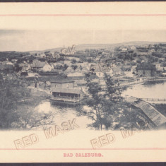 4985 - OCNA SIBIULUI, Panorama, Romania - old carton protocol ( 15/10 cm )