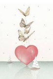 Felicitare - Inima cu fluturi | Turnowsky