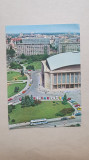 Carte postala vedere circulata Romania 1981, Piata si Sala Palatului, Necirculata, Printata