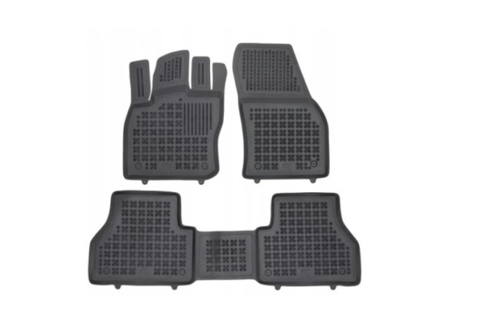Covorase auto Volkswagen Caddy, 11.2020-; Ford Transit/Tourneo Connect, 04.2022-, negru; elastomer, RapidAuto