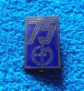 Insigna aniversare 75 ani - &quot;ELECTROMOTOR&quot; TIMISOARA