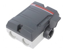 &Icirc;ntrerupător separator de siguranţă 4P 16A IP65 gri