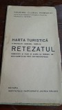 Harta turistica a masivelor Godeanu, Tarcu si Retezatul