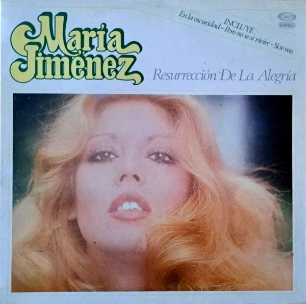 Disc vinil, LP. RESURRECCION DE LA ALEGRIA-MARIA JIMENEZ-271520
