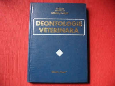 DEONTOLOGIE VETERINARA - E. PASTEA foto