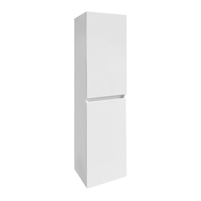 Dulap lateral Cube montat pe perete, alb foto