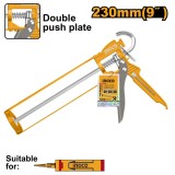 Pistol Silicon 230mm HCG1409 &ndash; Tip 9&rdquo;, Maner Aluminiu, Sistem Dubla Impingere, Cadru 2.2mm