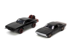 JADA FAST AND FURIOUS SET MASINUTE METALICE DODGE CHARGER RT SI DODGE CHARGER WIDEBODY SCARA 1:32