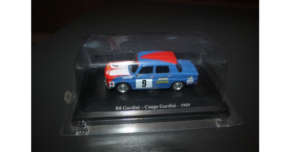 DA068 ELIGOR Hachette 1/43 R8 coupe Gordini 1969 9 Alpine Renault