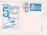 bnk fil Plic ocazional Timisoara 1986 - Gruparea aerofilatelica Traian Vuia