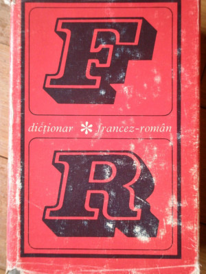 Dictionar Francez-roman - Colectiv ,307924 foto