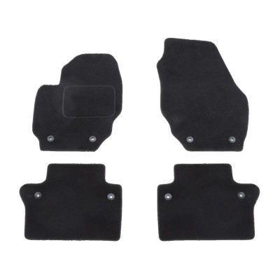 Set covorase auto mocheta Velor VOLVO S60/V60 (Y20), 04.2010-12.2017, negru, foto