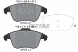 TEXTAR 2412305 Q+ set placute frana,frana disc