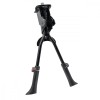 CRIC DUBLU - 24 - 28&quot; Reglabil - Aluminiu Montaj: Central Surub hexagonal: M10x50mm - Negru PowerTool TopQuality, Syncromate