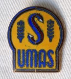 Agronomie - Agricultura - Spicul de grau, insigna veche anii 1960, email la cald