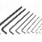 Set chei imbus, o&amp;#355;el crom-vanadium, HEX 1,5mm, HEX 2,5mm, HEX 2mm, HEX 3mm, HEX 4mm, HEX 5mm, HEX 6mm, HEX 8mm, HEX 10mm, lungime {{Lungime total