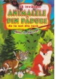Sa invatam ANIMALELE DIN PADURE de la noi din tara. Carte de colorat