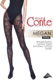 Dres cu model geometric, Conte Fantasy Megan, Nero, 2-S Standard