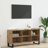 vidaXL Cabinet TV Stejar Artizanal 103,5 x 30 x 50 cm Lemn compozit 881927