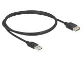 Cablu USB 2.0 A priză dublă și mufă bilaterală, 1m, aurit