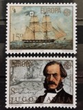 BC278, Iugoslavia 1982, serie corabii, personalitati, istorie, europa cept