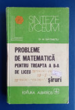 Probleme de matematica - Șiruri - D. M. Batinetu