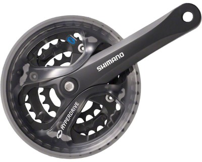 Angrenaj Pedalier Shimano Acera MTB, 48X38X28T, Brat 175MM, Pentru 7/8 Viteze Pe... Cod:EFCM361E888CL foto