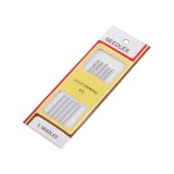 Set 5 ace lungi pentru cusut manual, lungime 75 mm, Crisalida