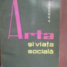 Arta si viata sociala- A. Egorov