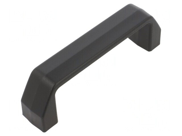 Manetă tehnopolimer PA neagră 37mm 120mm 23mm 1,8kN