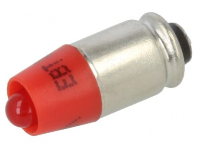 Lampă de control LED roșie 24V foto
