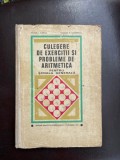 Victor Iliescu - Culegere de exercitii si probleme de aritmetica pentru scoala generala, 1970