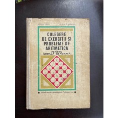 Victor Iliescu - Culegere de exercitii si probleme de aritmetica pentru scoala generala, 1970
