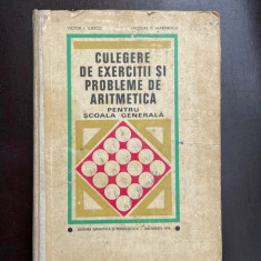 Victor Iliescu - Culegere de exercitii si probleme de aritmetica pentru scoala generala, 1970