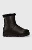 U.S. Polo Assn. cizme de piele PENNY culoarea negru, cu platforma, izolare usoara, PENNY006W/CL1