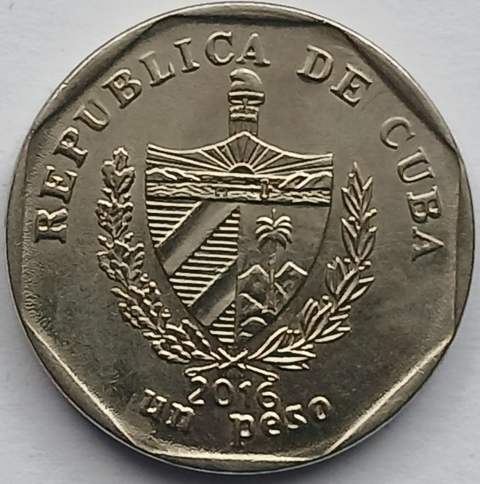 Cuba, 1 Peso 2016