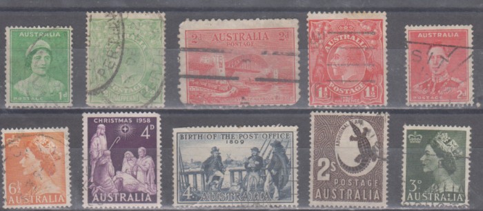 M2 - R1 9 - TIMBRE FOARTE VECHI - AUSTRALIA