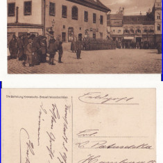 Brasov, Kronstadt -Soldati germani -militara, WWI, WK1- rara