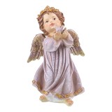 Ingeras decorativ in rugaciune, din rasina, 20x30 cm