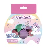 Set 5 bombe de baie Martinelia Little Unicorn pentru copii, multicolor