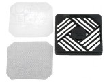 Protecție Plastic 92x92mm cu Ecran EMI și Filtru