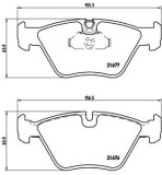 BREMBO P 06 022 PRIME LINE set placute frana,frana disc