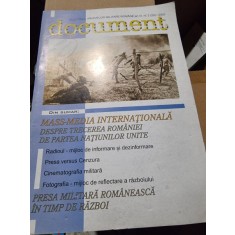 Revista Documnet nr.2/2003 Buletinul arhivelor militare romane